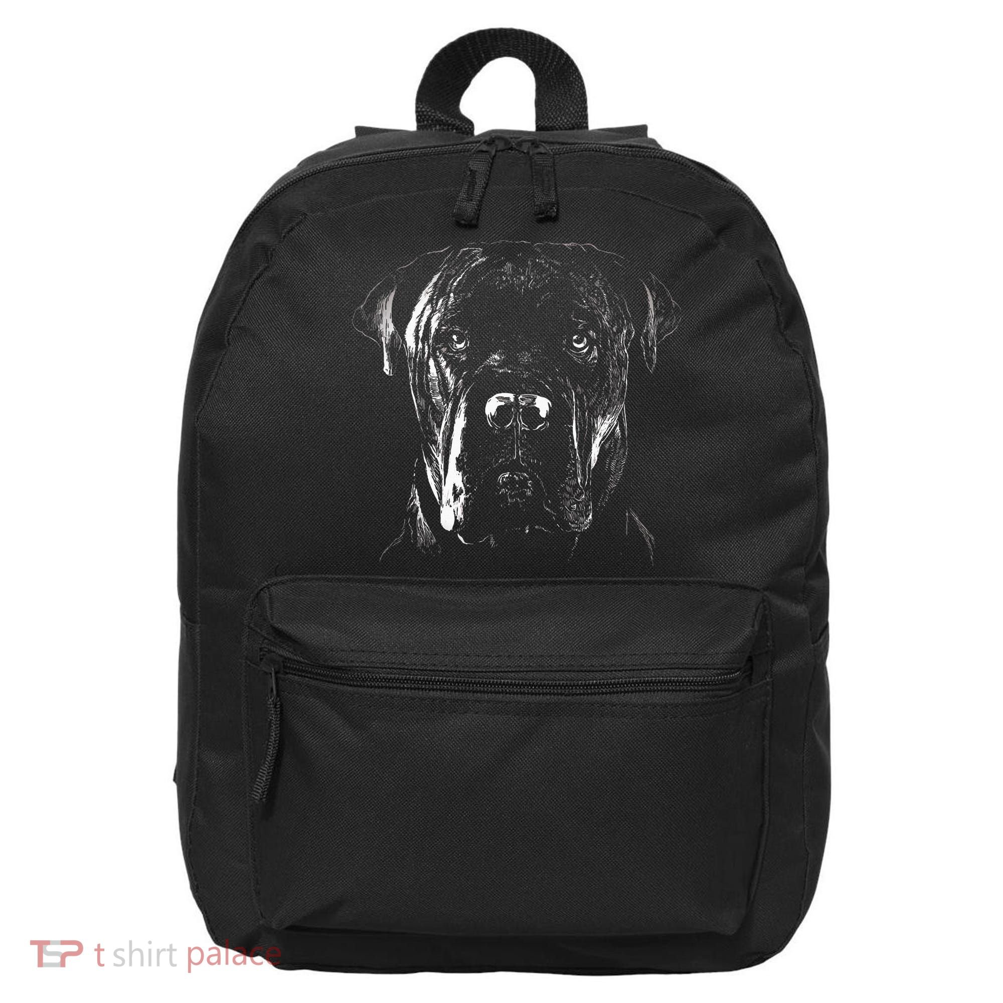 Cane Corso Italiano Pet Dog Lover 16 in Basic Backpack