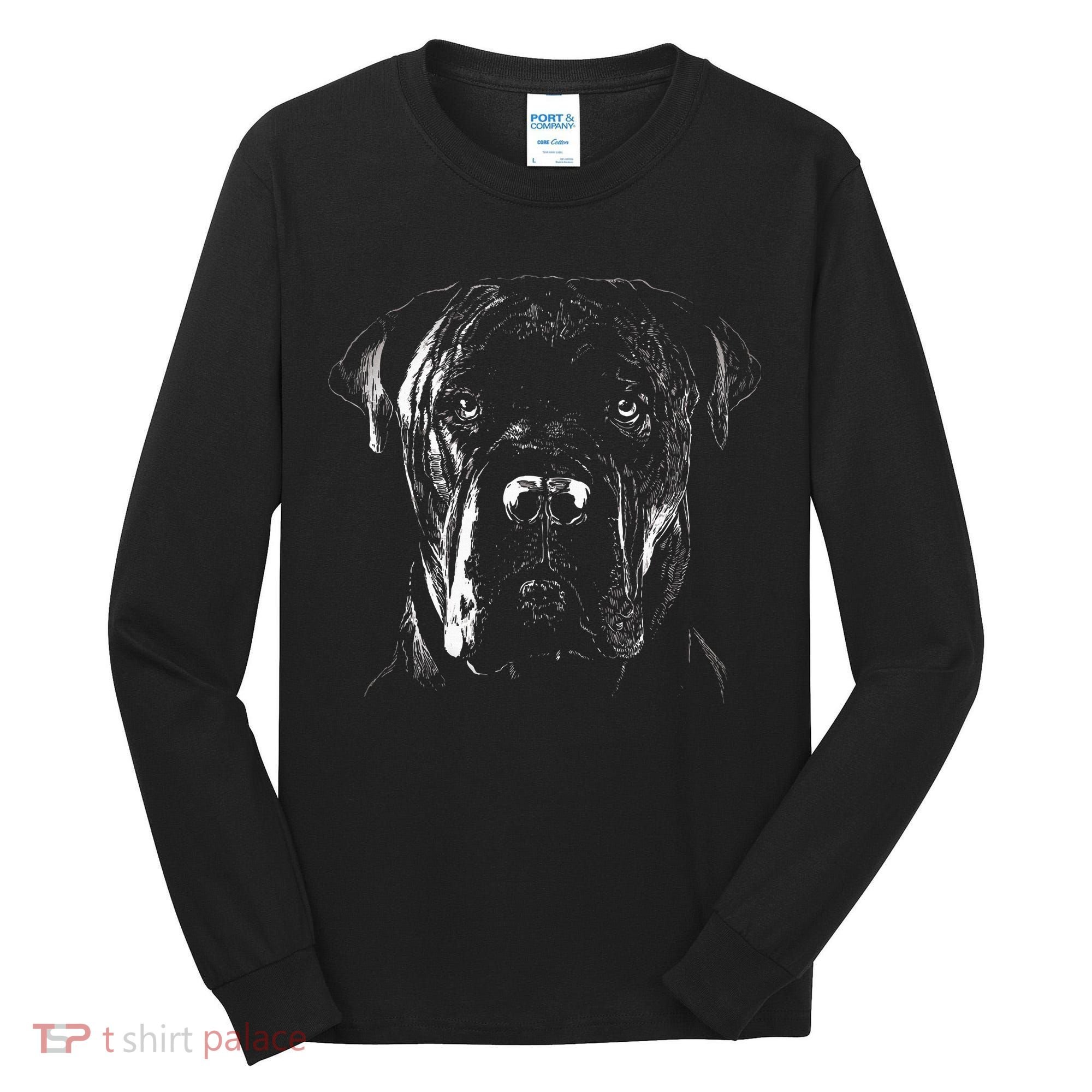 Cane Corso Italiano Pet Dog Lover Tall Long Sleeve Shirt