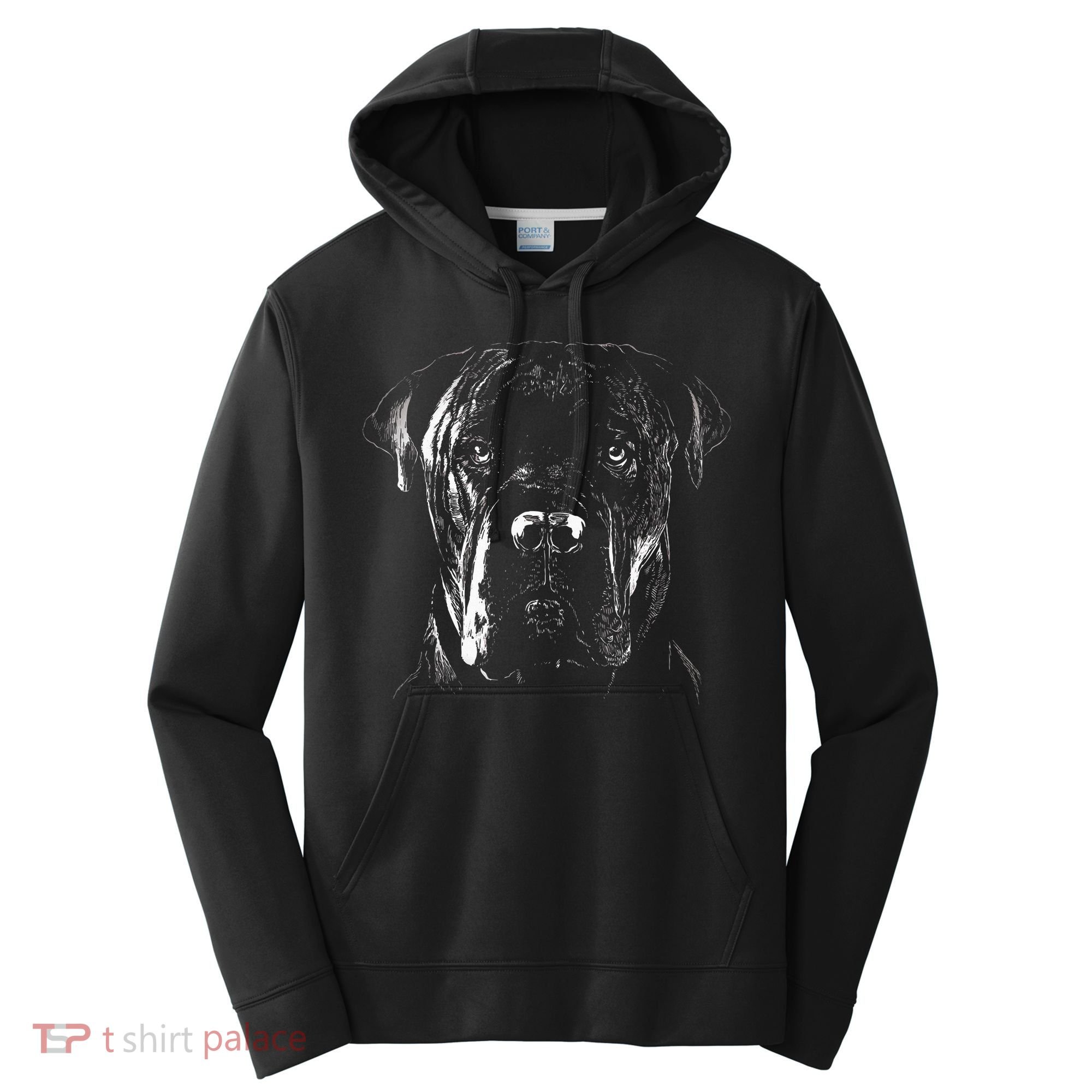 Cane Corso Italiano Pet Dog Lover Performance Fleece Hoodie