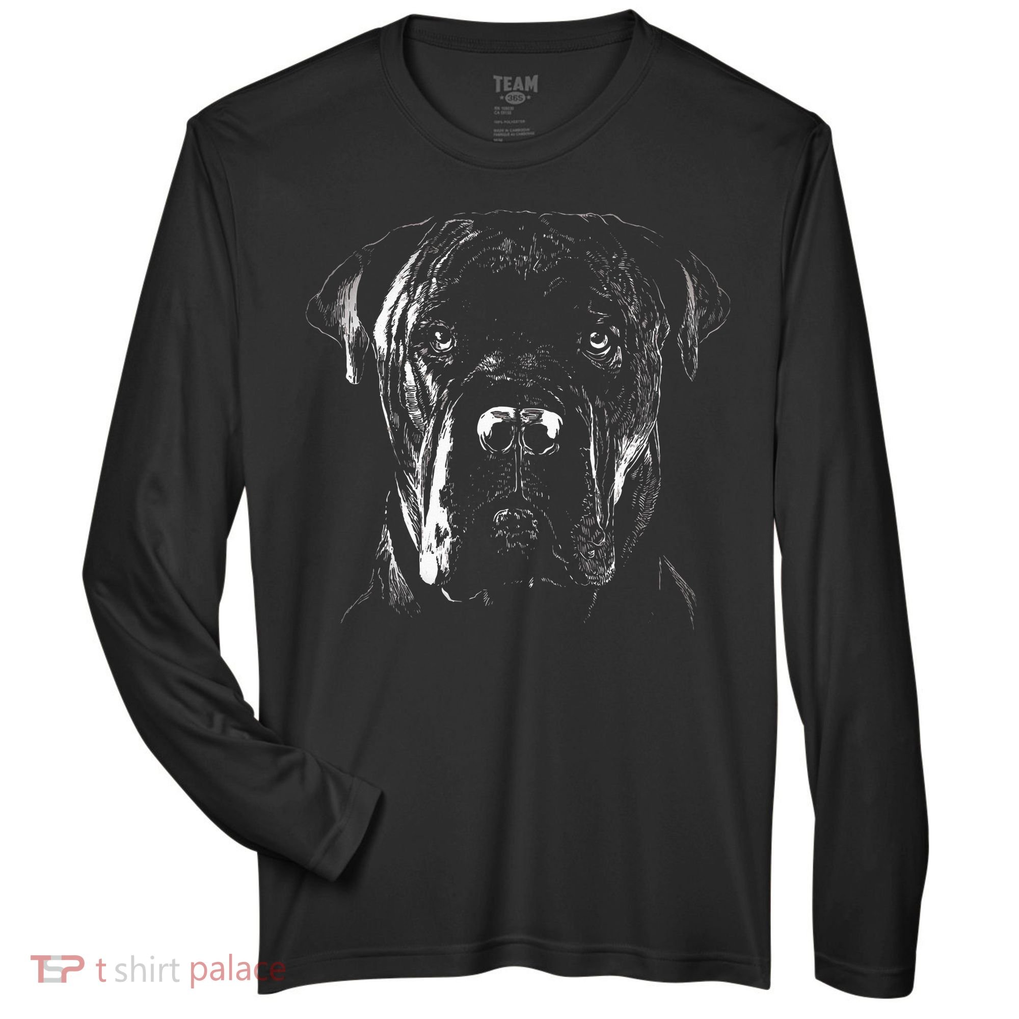 Cane Corso Italiano Pet Dog Lover Zone Performance Long-Sleeve T-Shirt