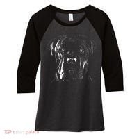 Cane Corso Italiano Pet Dog Lover Women's Tri-Blend 3/4-Sleeve Raglan Shirt thumb 0