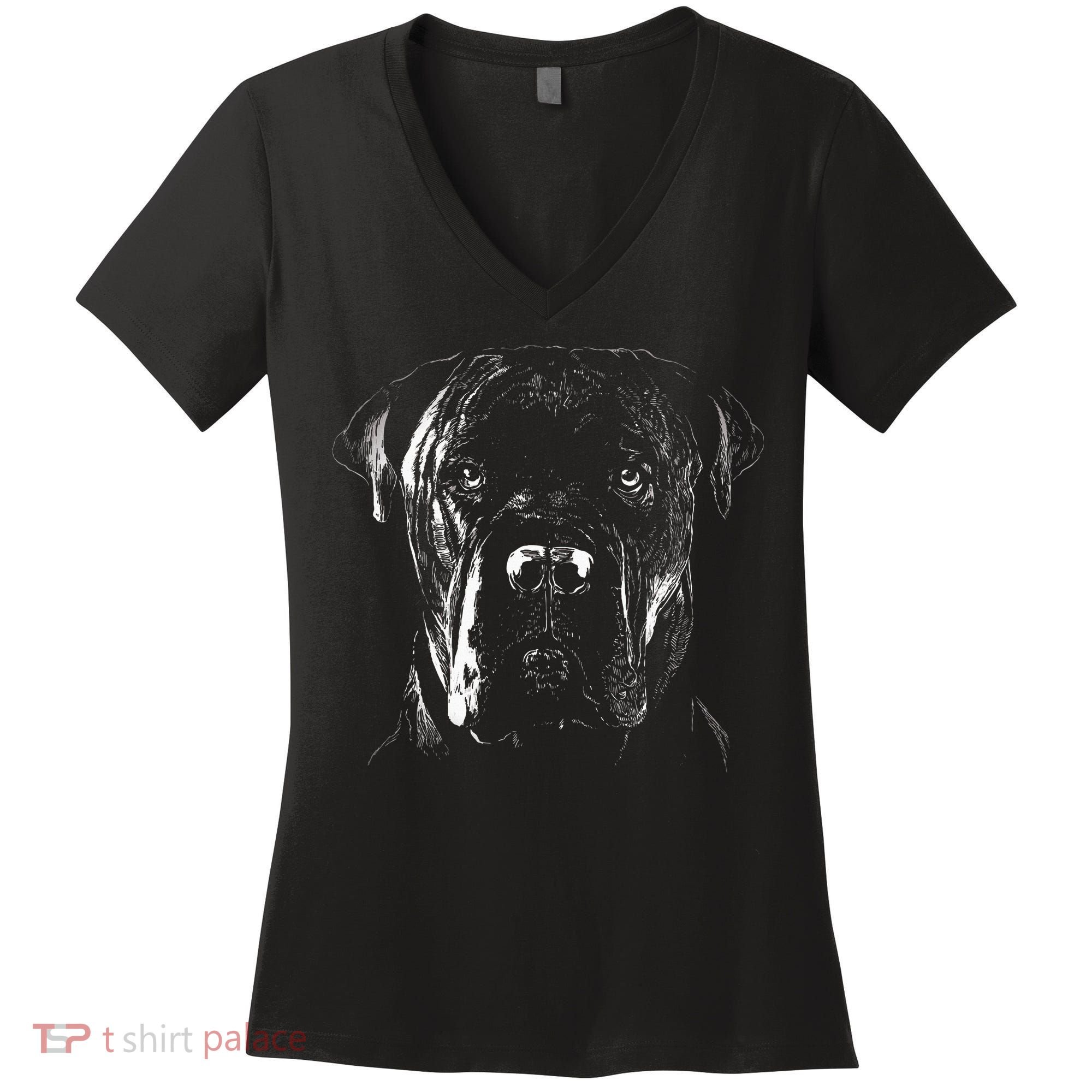 Cane Corso Italiano Pet Dog Lover Women's V-Neck T-Shirt