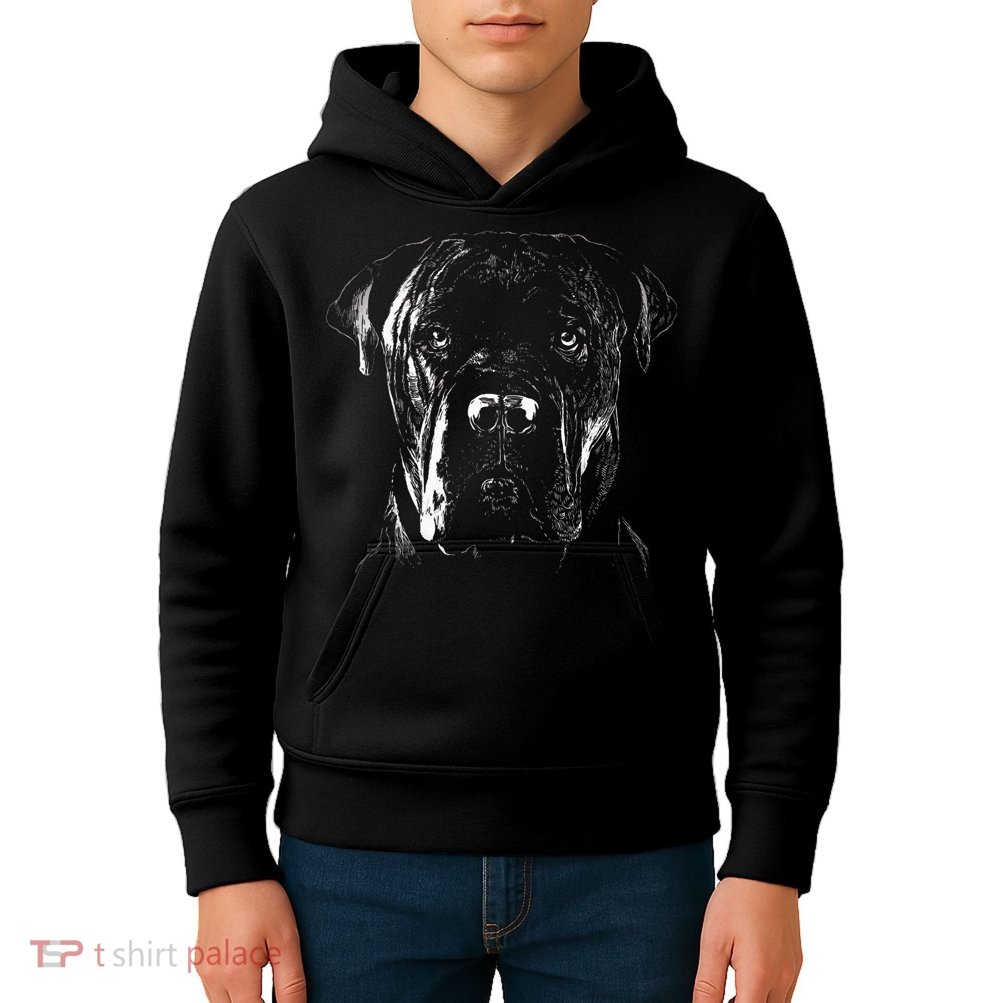 Cane Corso Italiano Pet Dog Lover Kids Hoodie