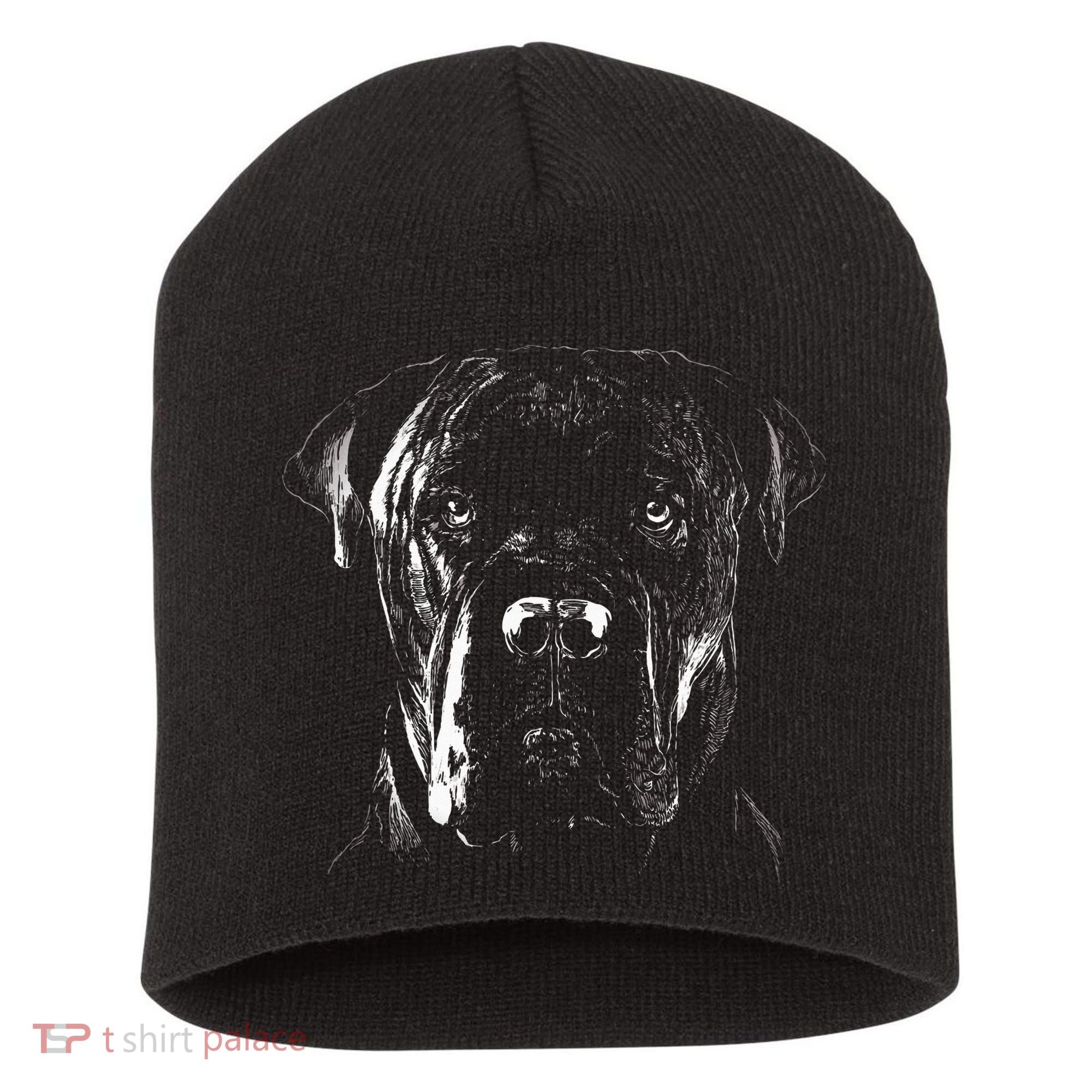 Cane Corso Italiano Pet Dog Lover Short Acrylic Beanie