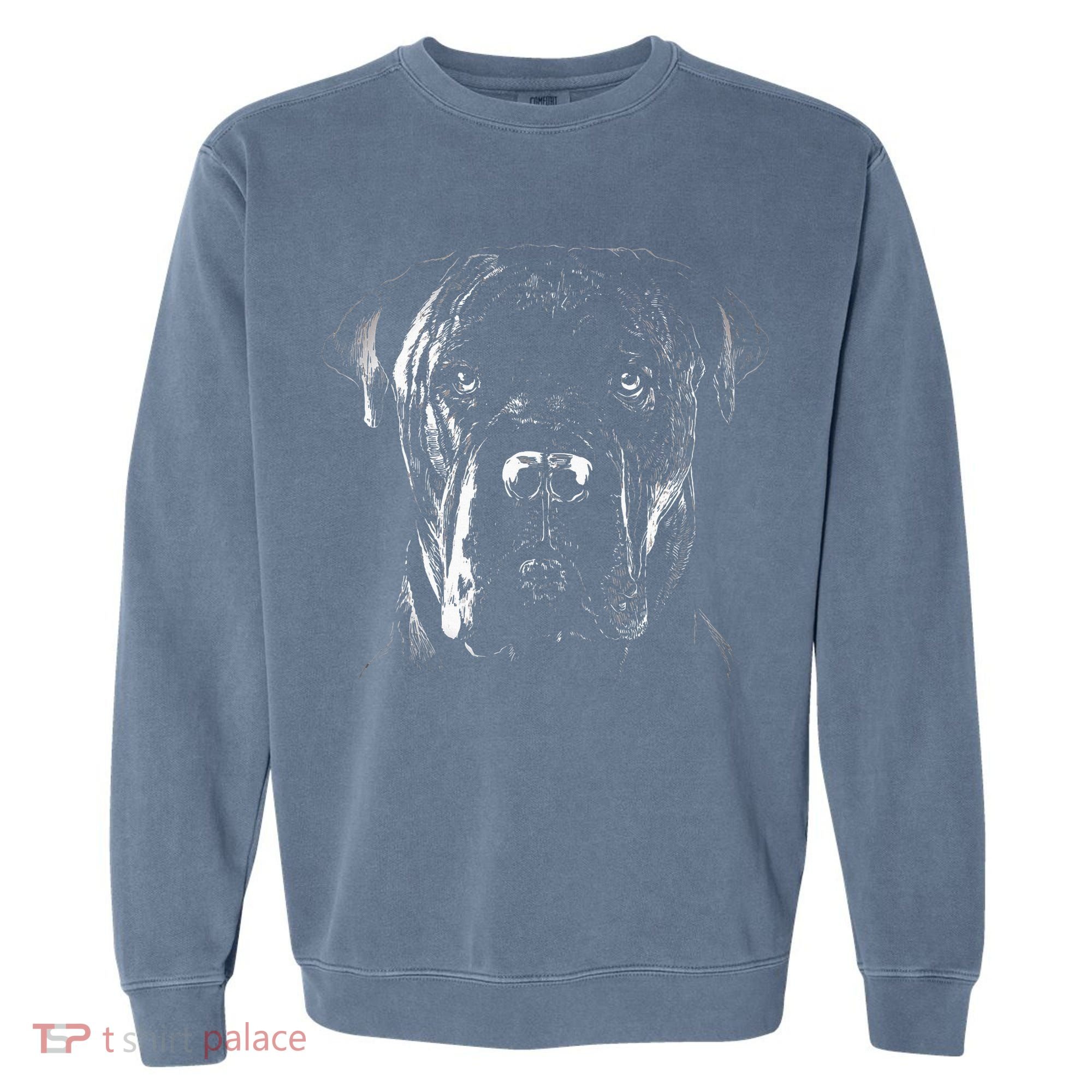 Cane Corso Italiano Pet Dog Lover Garment-Dyed Sweatshirt