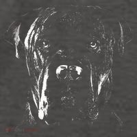 Cane Corso Italiano Pet Dog Lover Vector Backpack thumb 2