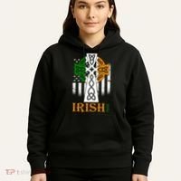 Celtic Cross Irish American Pride Hoodie thumb 5