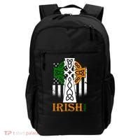 Celtic Cross Irish American Pride Backpack thumb 0