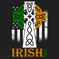 Celtic Cross Irish American Pride Beanie thumb 2