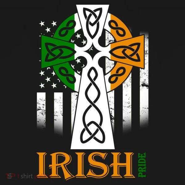 Celtic Cross Irish American Pride Toddler Hoodie