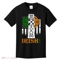 Celtic Cross Irish American Pride Kids T-Shirt thumb 0