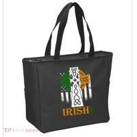 Celtic Cross Irish American Pride Tote Bag thumb 2