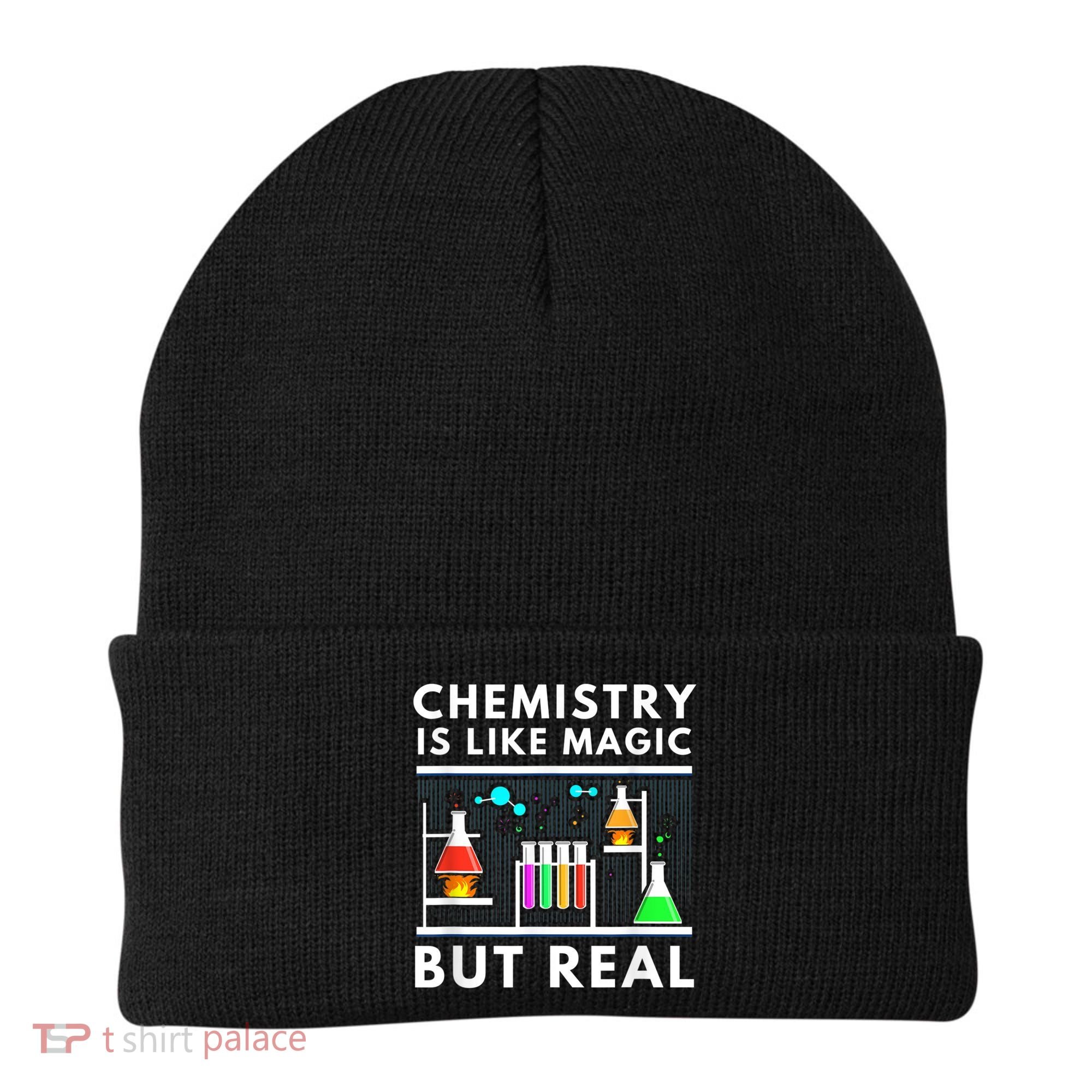 Chemist Chemistry Is Like Magic Science Teacher Beanie