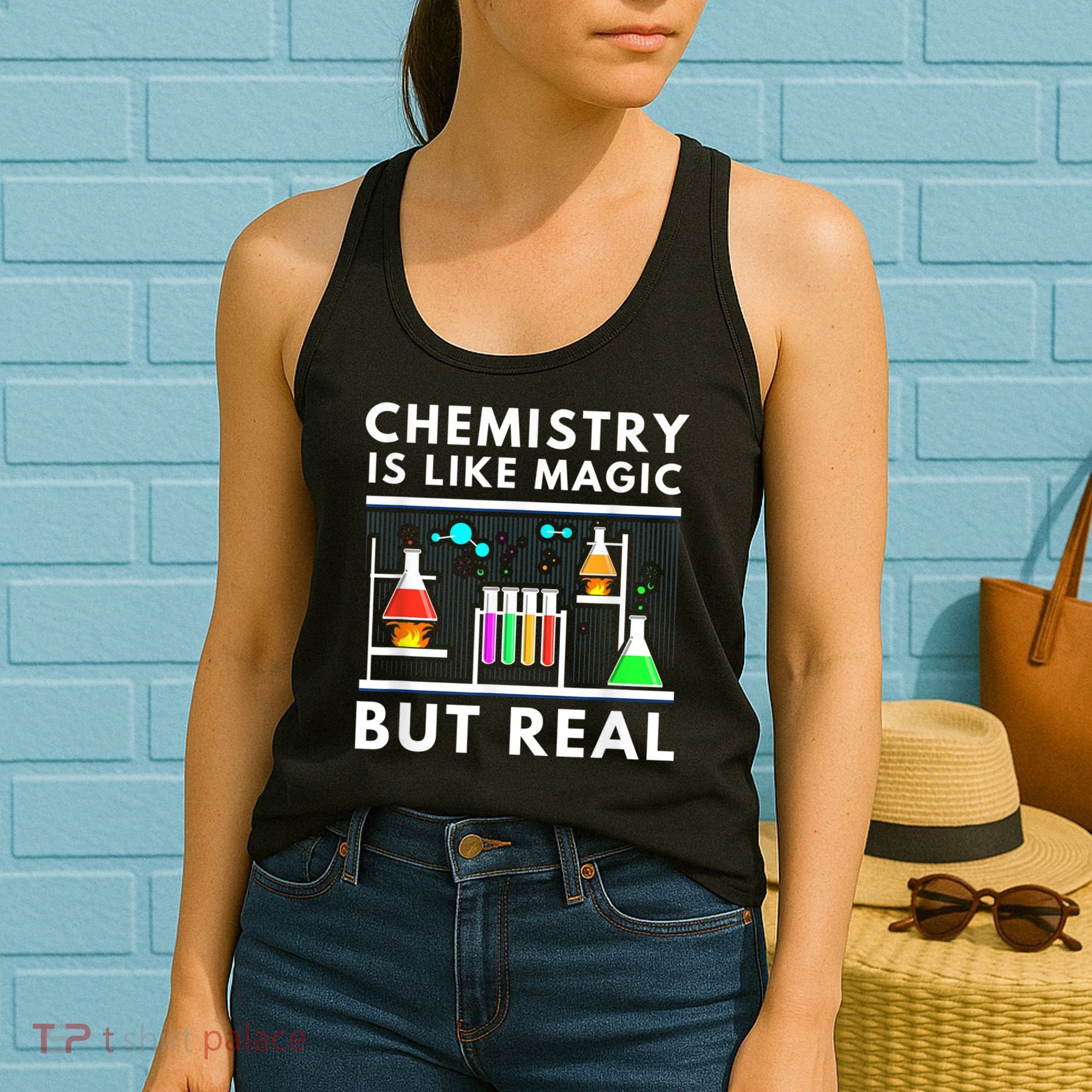 Chemist Chemistry Is Like Magic Science Teacher Women's Tank Top
