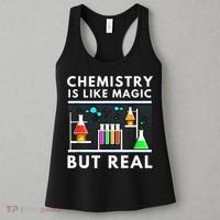 Chemist Chemistry Is Like Magic Science Teacher Women's Tank Top thumb 3