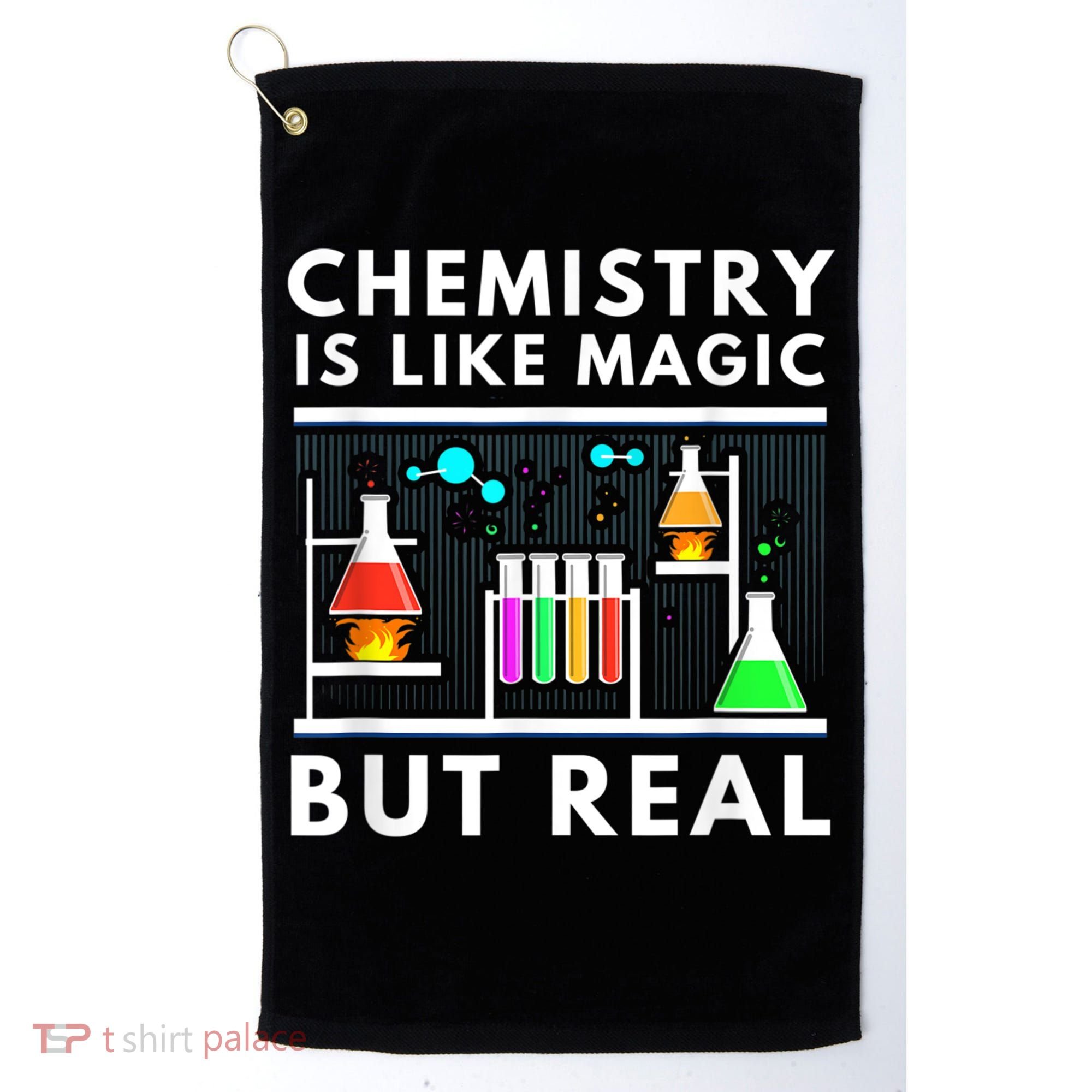 Chemist Chemistry Is Like Magic Science Teacher Golf Towel