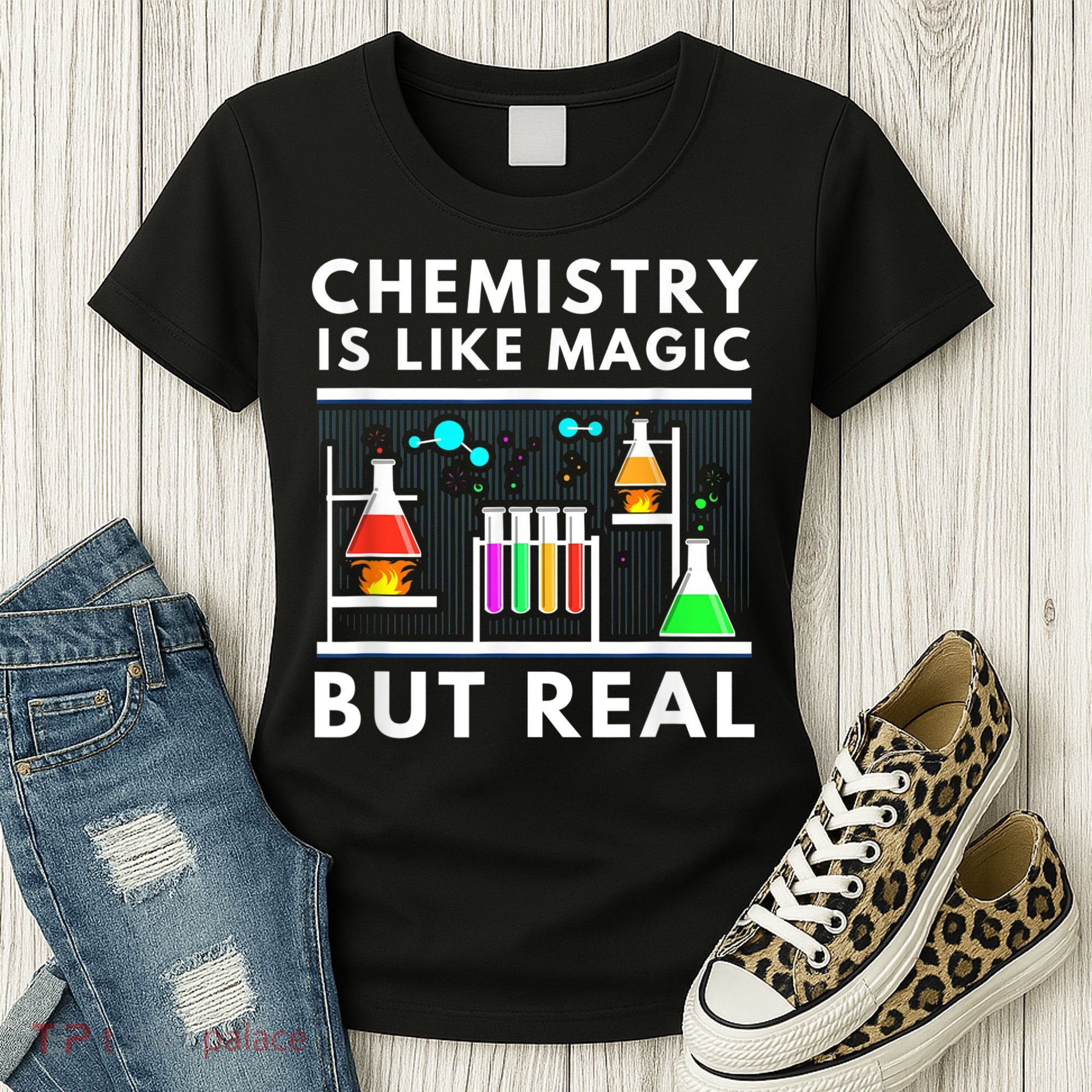 Chemist Chemistry Is Like Magic Science Teacher Women's T-Shirt