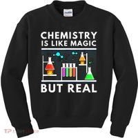 Chemist Chemistry Is Like Magic Science Teacher Kids Sweatshirt thumb 0