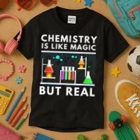 Chemist Chemistry Is Like Magic Science Teacher Kids T-Shirt thumb 3