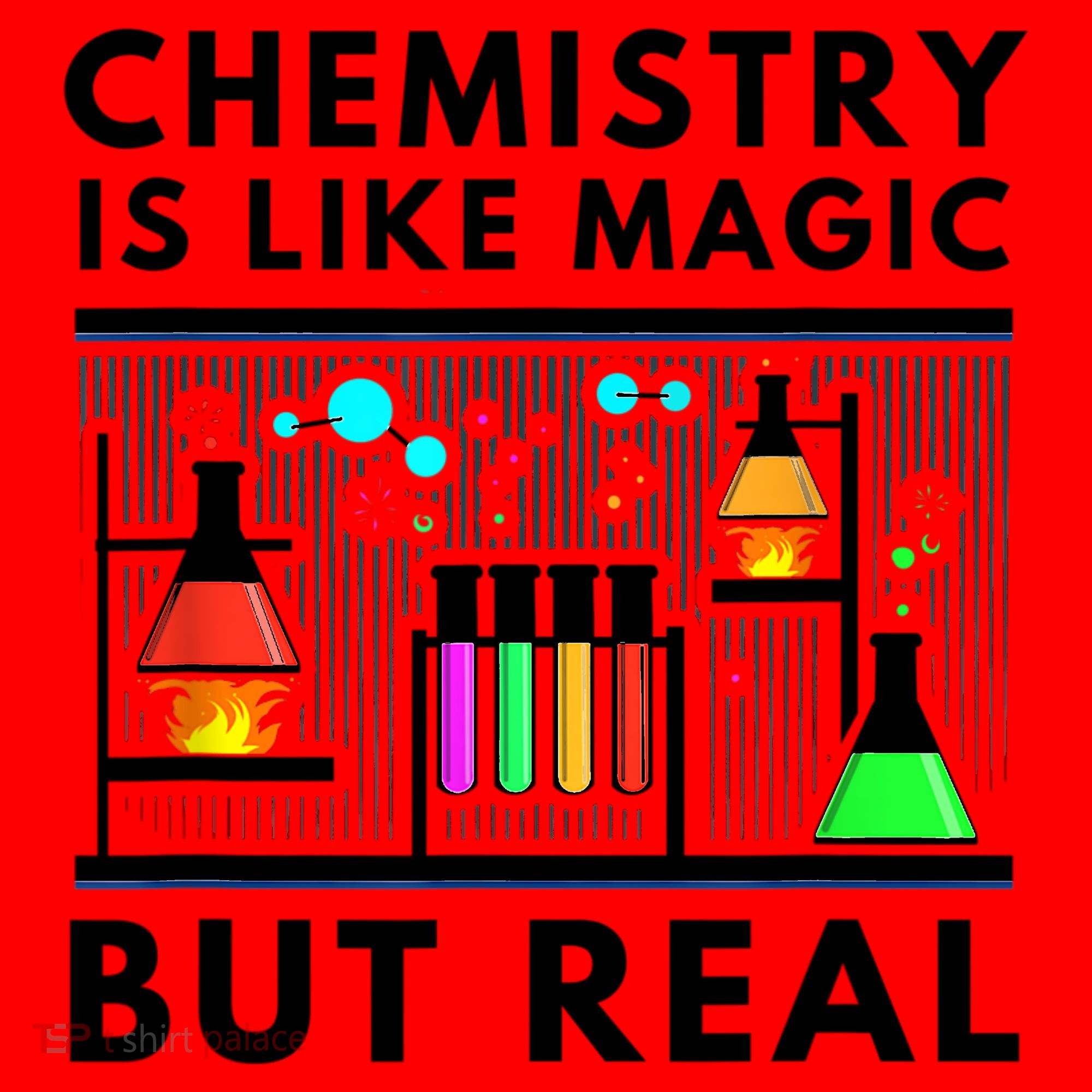 Chemist Chemistry Is Like Magic Science Teacher Santa Hat
