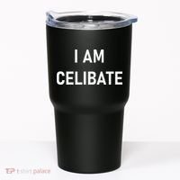 Celebrate Celibacy I Am Celibate Tumbler thumb 0