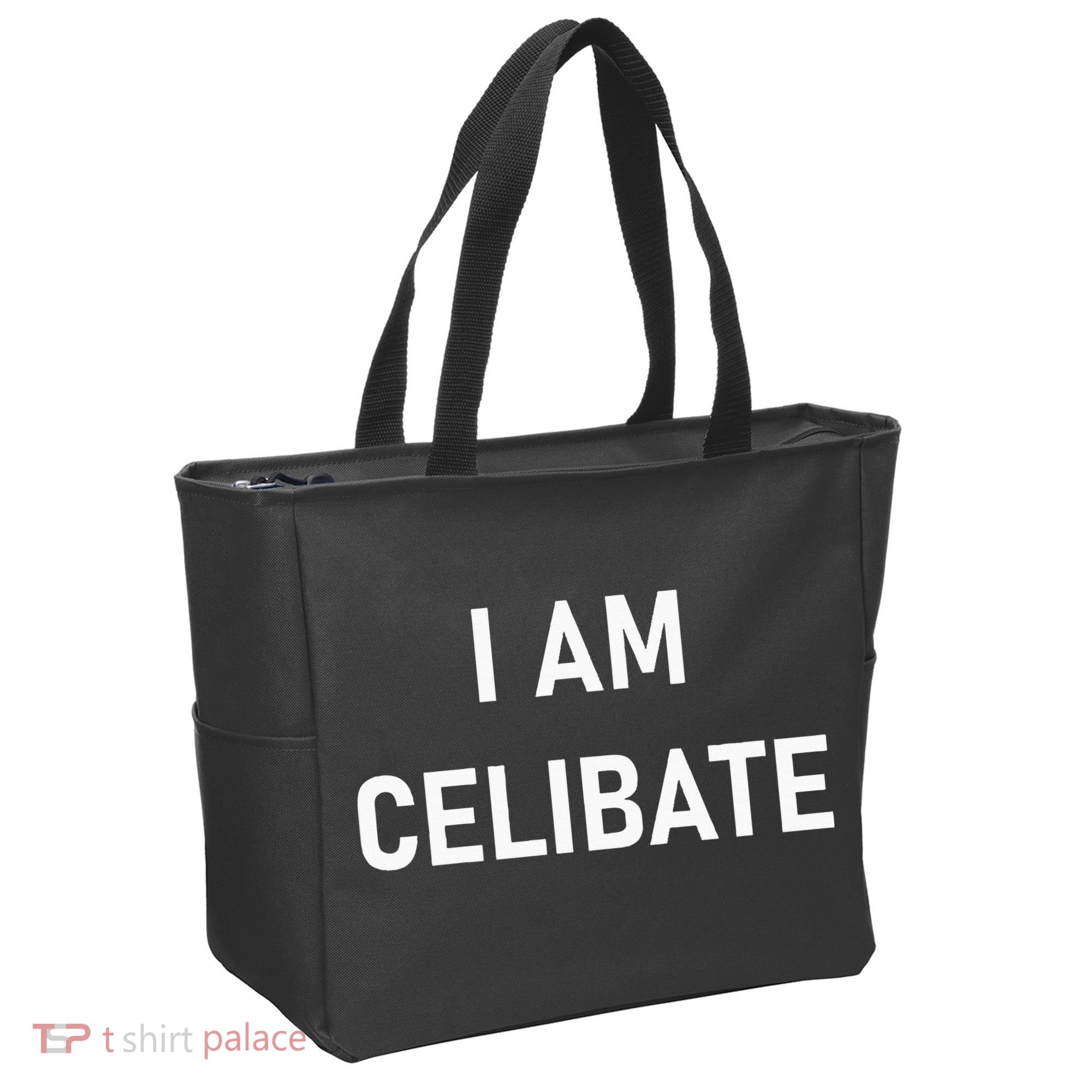 Celebrate Celibacy I Am Celibate Tote Bag