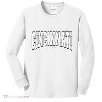 Cincinnati Kids Long Sleeve Shirt thumb 0