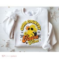 Corn Country Iowa Vibes Since 1846 Farming Corn Iowa Sweatshirt thumb 2