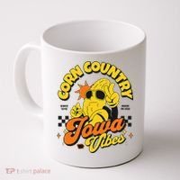 Corn Country Iowa Vibes Since 1846 Farming Corn Iowa Coffee Mug thumb 0