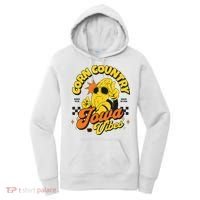 Corn Country Iowa Vibes Since 1846 Farming Corn Iowa Women's Hoodie thumb 0