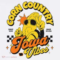 Corn Country Iowa Vibes Since 1846 Farming Corn Iowa Women's Hoodie thumb 2
