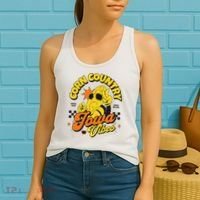 Corn Country Iowa Vibes Since 1846 Farming Corn Iowa Women's Tank Top thumb 2