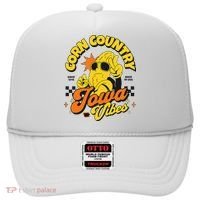 Corn Country Iowa Vibes Since 1846 Farming Corn Iowa Hat thumb 0