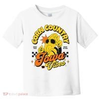 Corn Country Iowa Vibes Since 1846 Farming Corn Iowa Toddler T-Shirt thumb 0