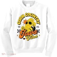 Corn Country Iowa Vibes Since 1846 Farming Corn Iowa Kids Sweatshirt thumb 0
