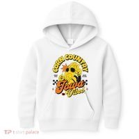 Corn Country Iowa Vibes Since 1846 Farming Corn Iowa Kids Hoodie thumb 0