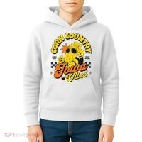 Corn Country Iowa Vibes Since 1846 Farming Corn Iowa Kids Hoodie thumb 4