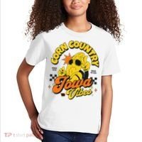 Corn Country Iowa Vibes Since 1846 Farming Corn Iowa Kids T-Shirt thumb 2