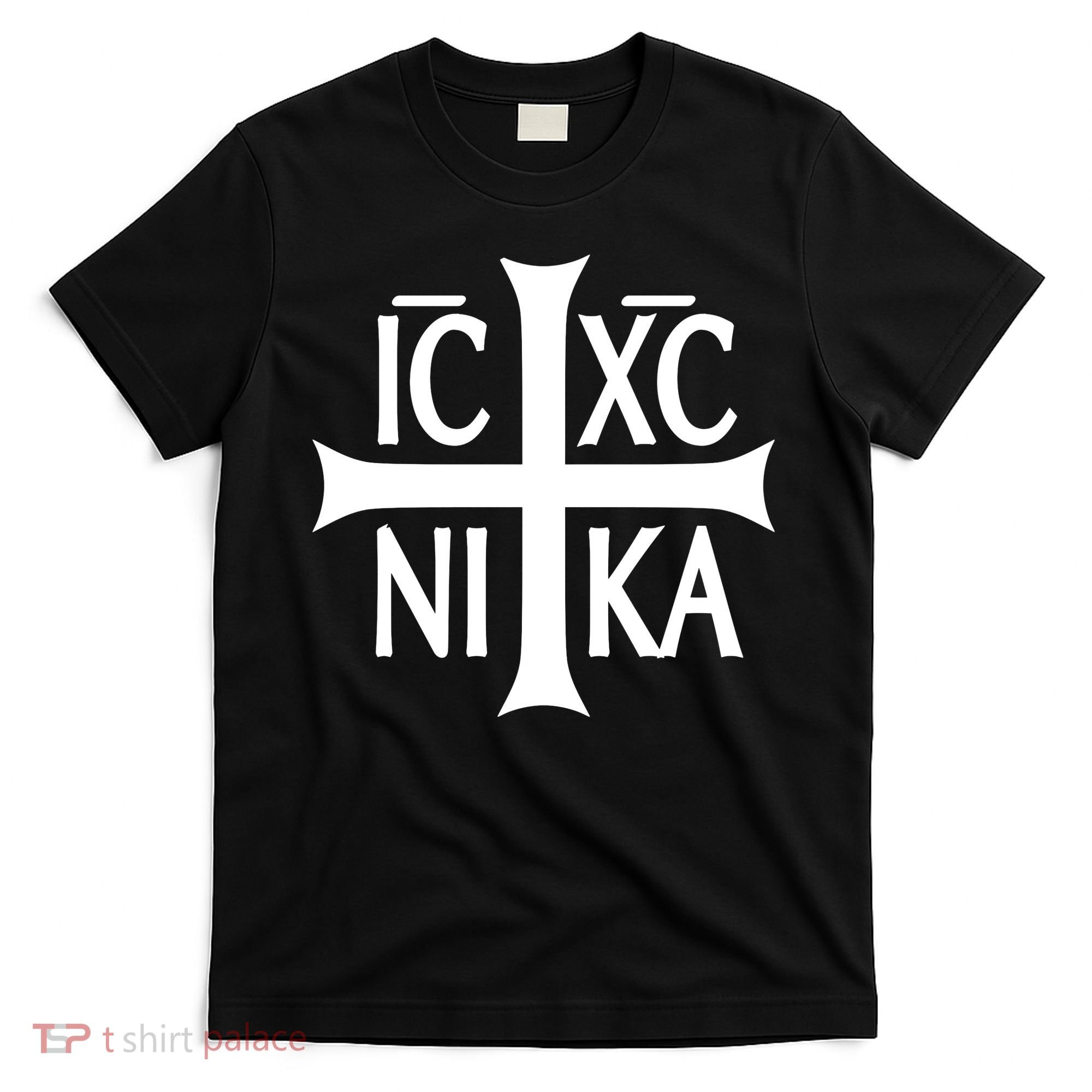 Cross Christian Icxc Nika T-Shirt