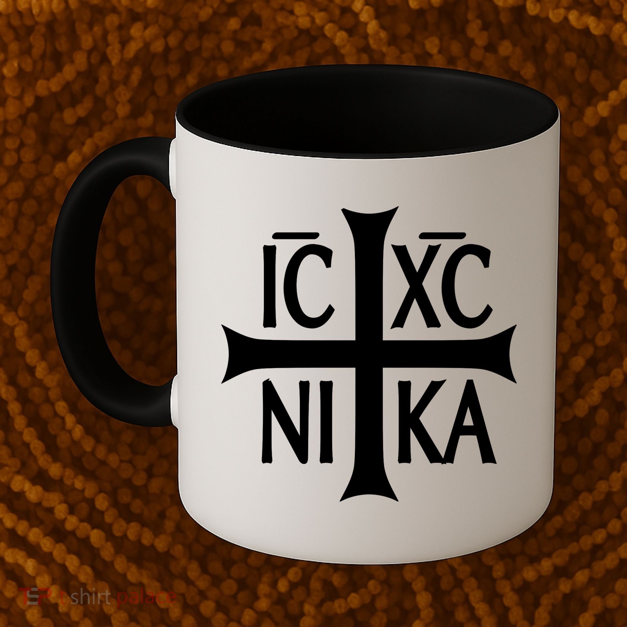 Cross Christian Icxc Nika Coffee Mug