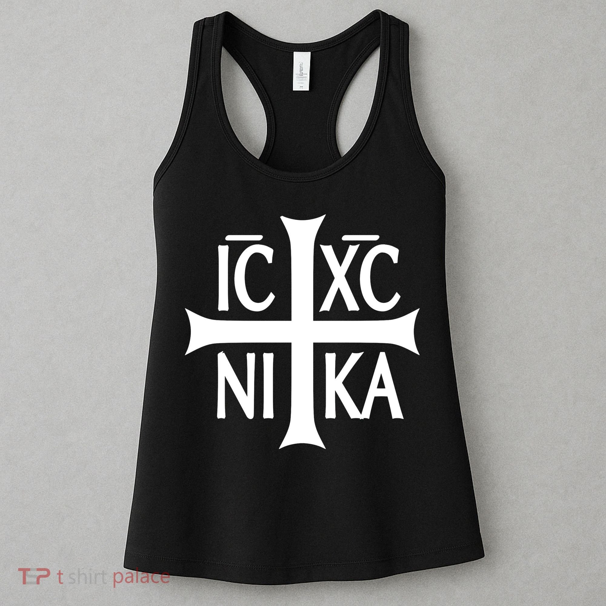 Cross Christian Icxc Nika Women's Tank Top