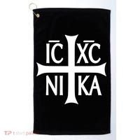 Cross Christian Icxc Nika Golf Towel thumb 0
