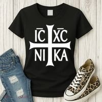 Cross Christian Icxc Nika Women's T-Shirt thumb 3