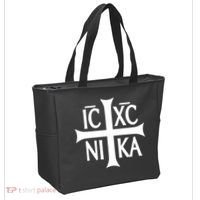 Cross Christian Icxc Nika Tote Bag thumb 2