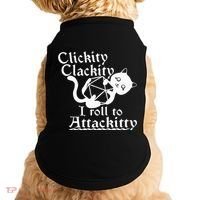 Clickity Clackity I Roll To Attackity Game Dice Attackitty Doggie Tank thumb 0