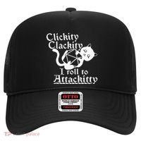 Clickity Clackity I Roll To Attackity Game Dice Attackitty Hat thumb 0