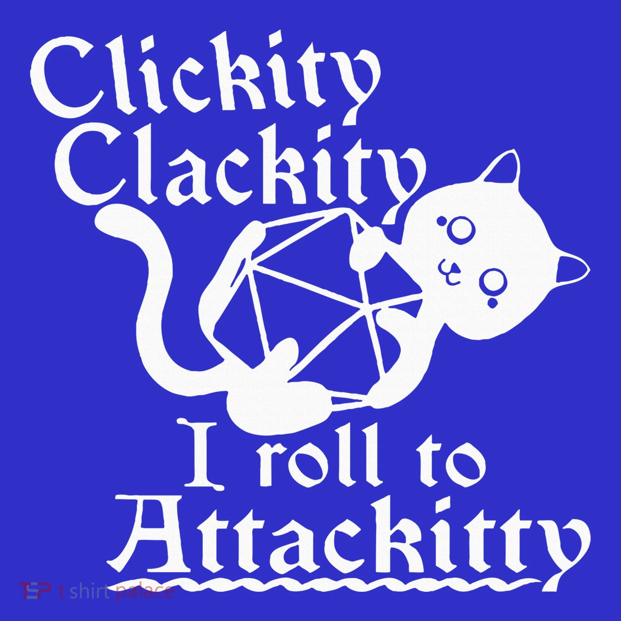 Clickity Clackity I Roll To Attackity Game Dice Attackitty Kids Long Sleeve Shirt