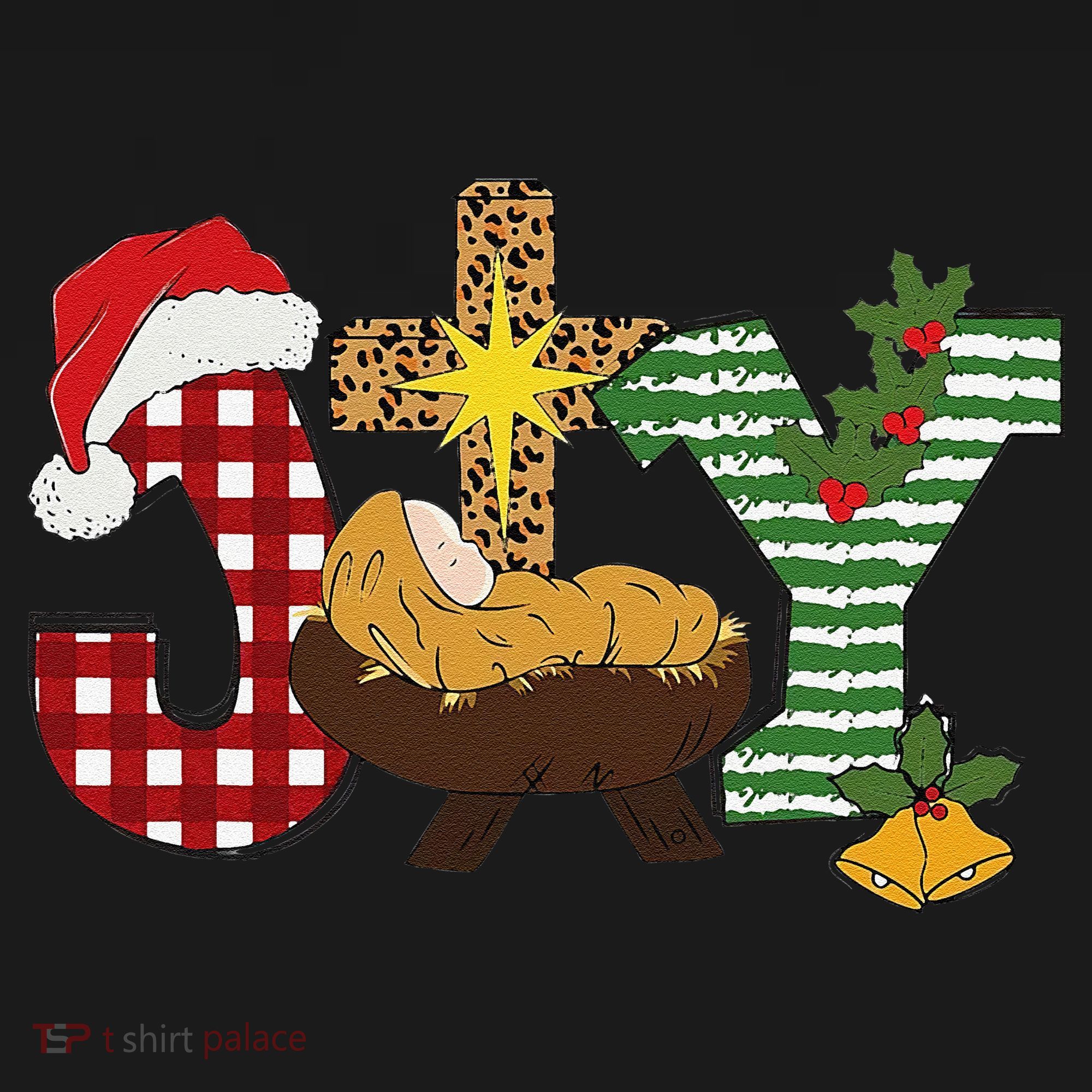 Christian Christmas Joy Jesus Nativity Scene Faith Women's Hoodie