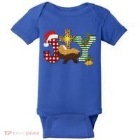 Christian Christmas Joy Jesus Nativity Scene Faith Baby Bodysuit thumb 0