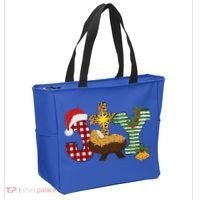 Christian Christmas Joy Jesus Nativity Scene Faith Tote Bag thumb 2